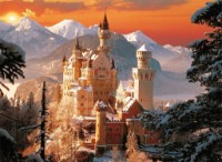Пазл Trefl 3000 Wintry Neuschwanstein Castle Germany (33025)