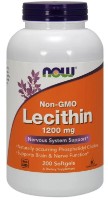 Витамины NOW Lecithin 1200mg 200cap