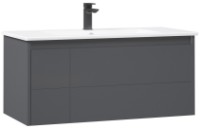 Шкаф с умывальником Orka Likya 80 Antracite (47051)