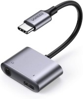 Multiplicator Ugreen USB-C to 3.5mm Audio Adapter with PD Black