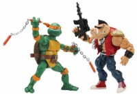 Figura Eroului TMNT Ninja Michelangelo vs Bebop (81277)