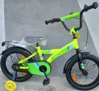 Bicicletă copii Aist Stitch 16 Yellow