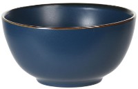 Bol Siaki Metallic Rim Blue 15cm (45811)