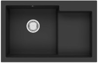 Chiuvetă de bucătărie Fabiano Cubix 79x51K Anthracite