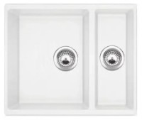Кухонная мойка Fabiano Quadro 56x46x15 Alpine White