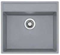 Кухонная мойка Fabiano Quadro 56x51 Grey Metallic