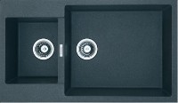 Кухонная мойка Fabiano Quadro 86x50x15 Anthracite