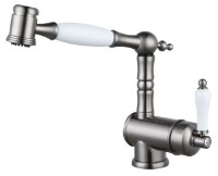 Baterie bucătărie Fabiano FKM 67P SS Inox Antique