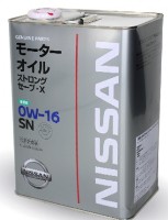 Ulei de motor Nissan Strong Save X 0W-16 SN 4L