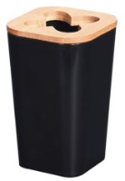 Стакан для зубных щёток Bathroom Solutions Black (46059)