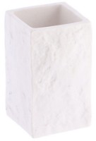 Стакан для зубных щёток Tendance White Stone (47141)