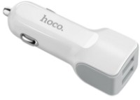 Încărcător auto Hoco Z23 Grand Style White