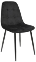 Scaun Deco M-01-3 HLR-66 Black Velvet