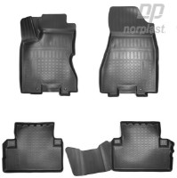 Автоковрики Norplast Unidec Nissan X-Trail T31 3D 2007 (NPL-Po-61-81)