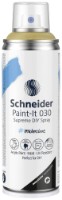 Аэрозольная краска Schneider Paint-It 030 Gold 200ml