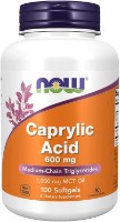 Пищевая добавка NOW Caprylic Acid 600mg 100cap