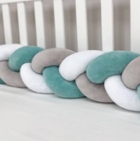 Бортик в кроватку Veres Mint/Grey (154.02.10)