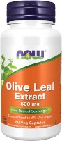 Пищевая добавка NOW Olive Leaf 500mg 60cap