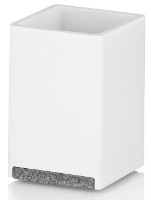 Стакан для зубных щёток Kela Cube White (23692)