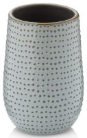 Pahar pentru periuțe de dinți Kela Dots Grey (23601)