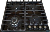 Plită incorporabilă cu gaz Backer BIH60-404F Black