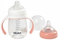 Бутылочка для кормления Beaba 2in1 210ml Old Pink