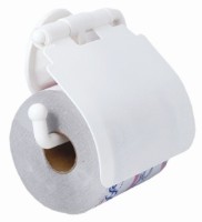 Suport hârtie igienică Divya Jyoti White (10894)