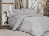 Постельное бельё Cottony Satin De Lux Stripe Vizon 2E (261385)