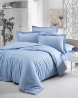 Постельное бельё Cottony Satin de Lux Tip Hotelier Stripe Light Blue 2 (268462)