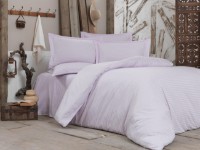 Постельное бельё Cottony Satin de Lux Tip Hotelier Stripe Light Pink Nr5 2E (16524)