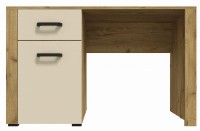 Masa de birou Yasen Denver Stegar Kraft Aur/Vanilie