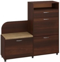 Rafturi pentru pantofi Пехотин Б-5 Nuc/Cafea