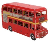 3D пазл-конструктор CubicFun Double Decker Bus (S3018h)