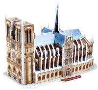 3D пазл-конструктор CubicFun Notre Dame de Paris (France) (S3012h)