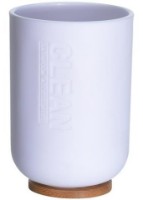 Стакан для зубных щёток Bathroom Solutions White (42744)
