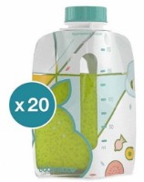 Set de pungi de hrănire reutilizabile Babymoov 20pcs (A004614)