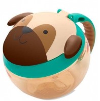 Cana pentru gustari Skip Hop Zoo Catelus Pug (9L510610)