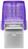 Флеш-накопитель Kingston DataTraveler microDuo 3C Purple 128Gb (DTDUO3CG3/128GB)