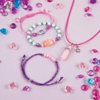 Набор для создания украшений Make it Real Gem Stone Jewelry (1211M)