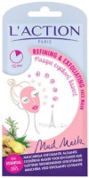Mască pentru față L'Action Refining & Exfoliating Face Mask 15g