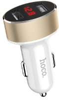 Încărcător auto Hoco Z26 White