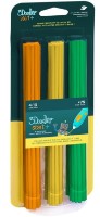 Набор стержней для 3D-ручки 3Doodler Start Orange/Yellow/Green (3DS-ECO-MIX2-75)