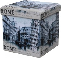 Пуф Art Flame 4A-131RO Grey/Black