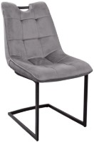 Стул Deco Confort Catifea Grey + Black Legs