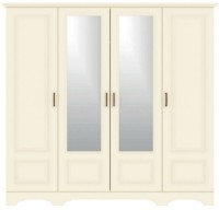 Шкаф Yasen Бостон 4Д2З Слоновая кость/Ваниль Супермат