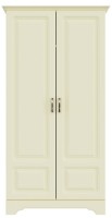 Шкаф Yasen Бостон гардеробный 2Д Слоновая кость/Ваниль Супермат