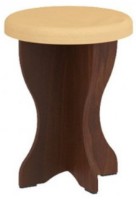Табурет-2 Орех/Кофе Пехотин