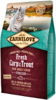 Сухой корм для кошек Carnilove Adult Cats Fresh Carp & Trout 6kg