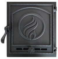Дверца для печи Art Flame K 414 Black