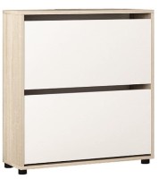 Обувница Mobildor-Lux Leo 86x80x27 Sonoma/White (10008751)